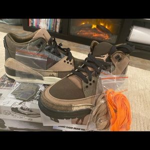 Air Jordan 3 camo size 7Y